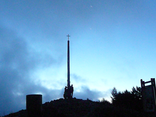 Beim Cruz de Ferro