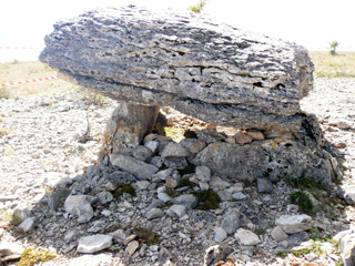 Dolmen auf dem Berg Pech-Laglayre