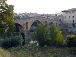 Historische Brücke von Puente la Reina