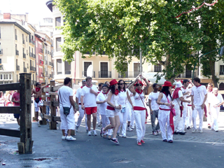 San-Fermin-Fest in Pamplona