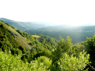 Vor der Passhöhe San Roque