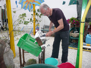 n der Herberge Fuente de la Casa Austria in Los Arcos